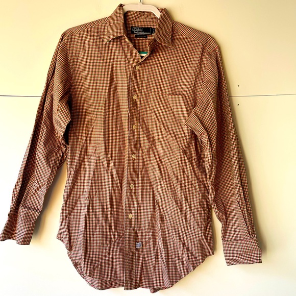 Ralph Lauren Polo Mens's Button Up Shirt Top Button Down Long Sleeve, 15 1/2 -33 - Picture 1 of 10